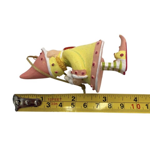 Patience Brewster Krinkles Dash Away Cupids Heart Elf Ornament - Picture 6 of 6